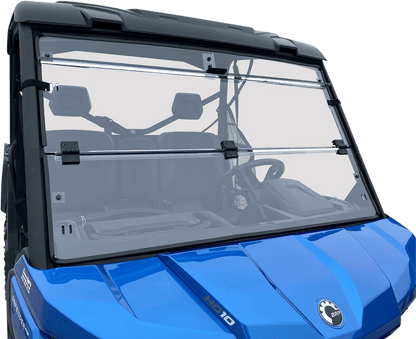 MOOSE OFFROAD Full Folding Windshield - Deluxe for Defender V000344-12200M - Kelly Motorsports