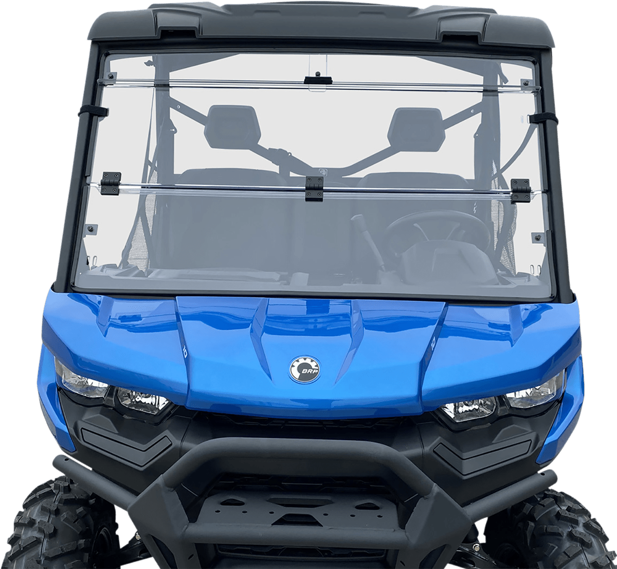 MOOSE OFFROAD Full Folding Windshield - Deluxe for Defender V000344-12200M - Kelly Motorsports