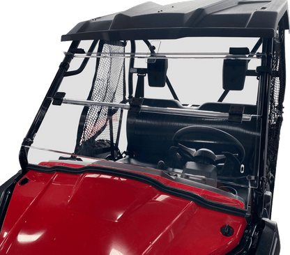 MOOSE OFFROAD Full Folding Windshield - Deluxe for Pioneer 500/520 V000351-12200M - Kelly Motorsports
