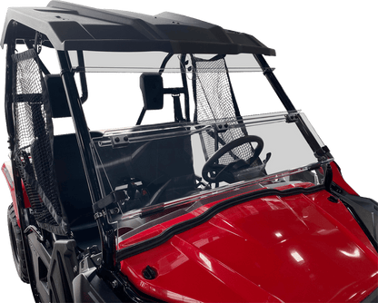 MOOSE OFFROAD Full Folding Windshield - Deluxe for Pioneer 500/520 V000351-12200M - Kelly Motorsports