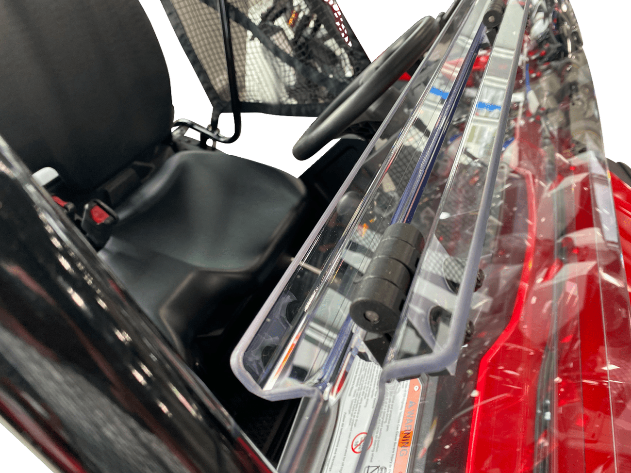 MOOSE OFFROAD Full Folding Windshield - Deluxe for Pioneer 500/520 V000351-12200M - Kelly Motorsports