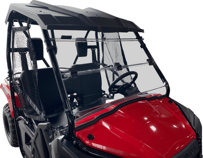MOOSE OFFROAD Full Folding Windshield - Deluxe for Pioneer 500/520 V000351-12200M - Kelly Motorsports