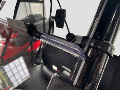 MOOSE OFFROAD Full Folding Windshield - Deluxe for Pioneer 500/520 V000351-12200M - Kelly Motorsports