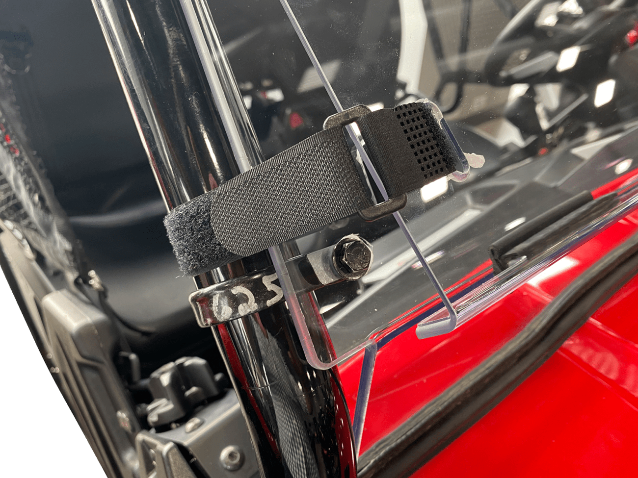 MOOSE OFFROAD Full Folding Windshield - Deluxe for Pioneer 500/520 V000351-12200M - Kelly Motorsports