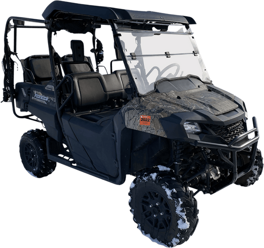 Moose Offroad Full Folding Windshield Deluxe for Pioneer V000263-12200M - Kelly Motorsports