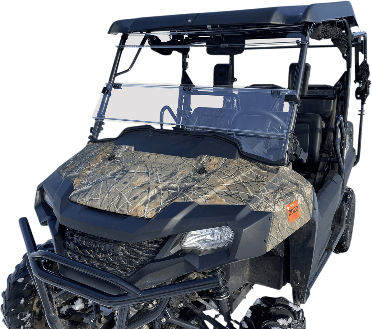 Moose Offroad Full Folding Windshield Deluxe for Pioneer V000263-12200M - Kelly Motorsports