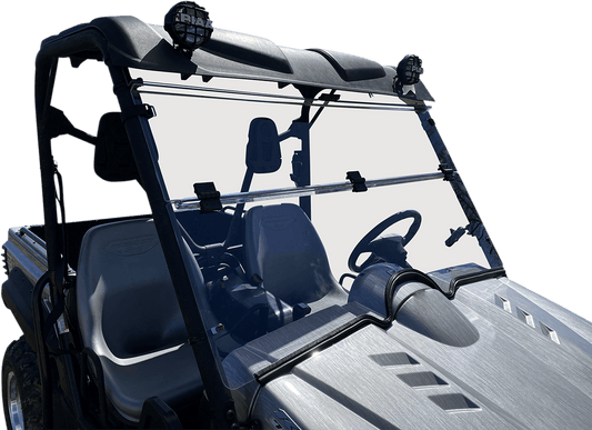 MOOSE OFFROAD Full Folding Windshield - Deluxe for Rhino V000242-12200M - Kelly Motorsports
