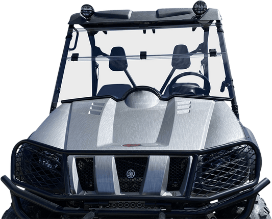 MOOSE OFFROAD Full Folding Windshield - Deluxe for Rhino V000242-12200M - Kelly Motorsports