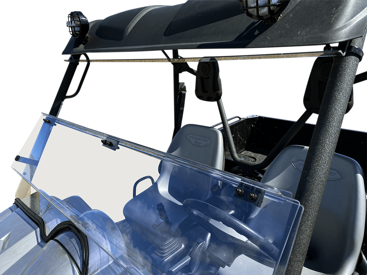 MOOSE OFFROAD Full Folding Windshield - Deluxe for Rhino V000242-12200M - Kelly Motorsports