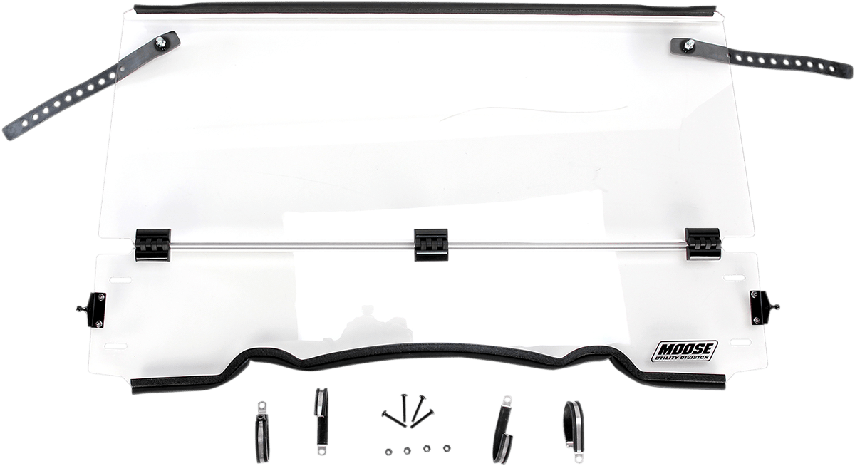 Moose Offroad Full Folding Windshield for RZR LEMA100-0031 - Kelly Motorsports