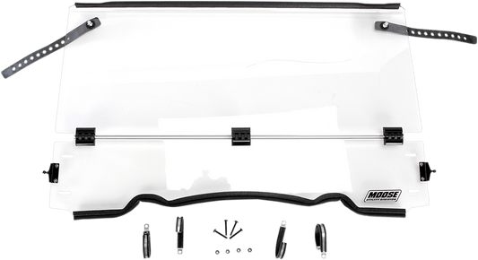Moose Offroad Full Folding Windshield for RZR LEMA100-0031 - Kelly Motorsports