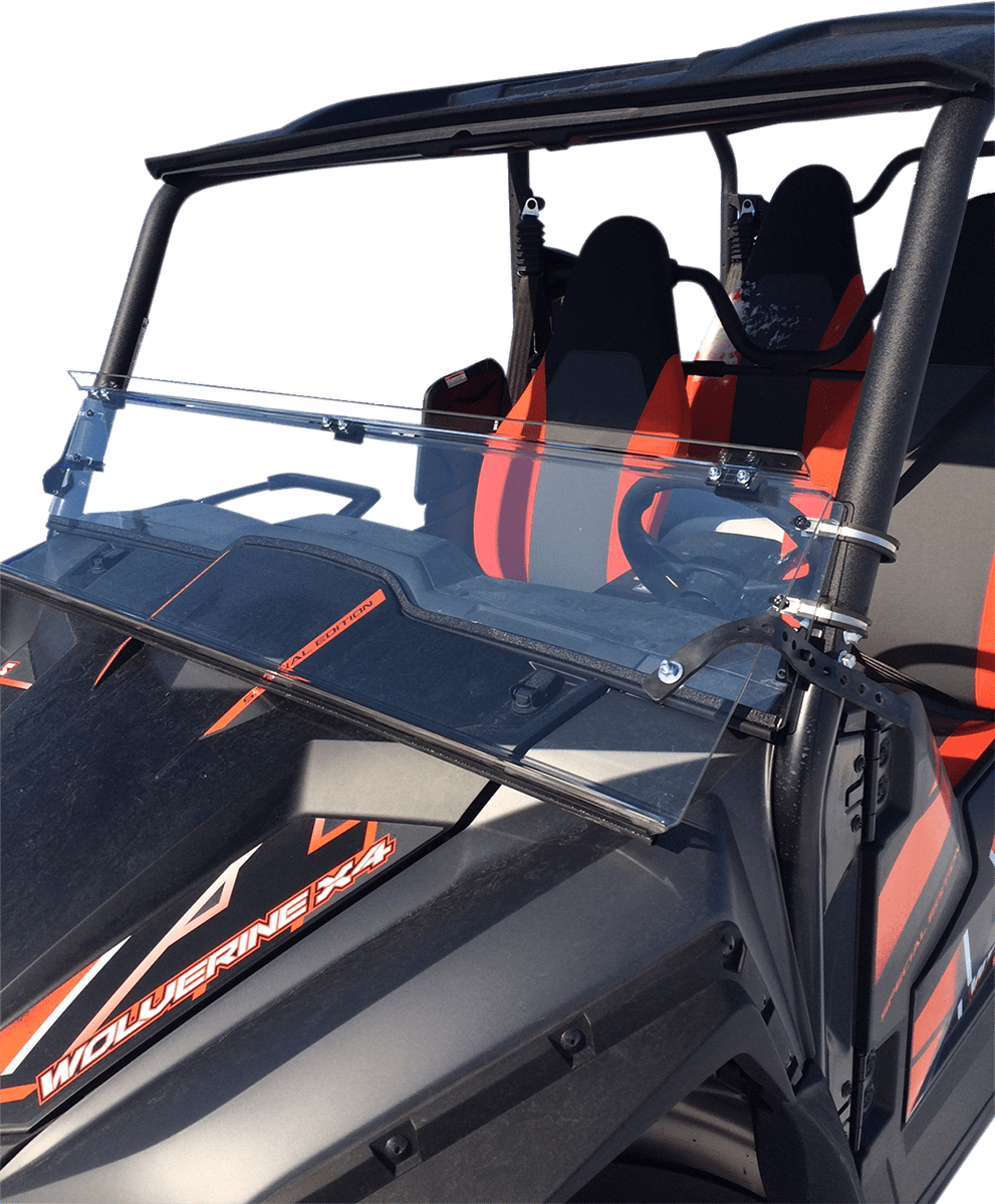 Moose Offroad Full Folding Windshield for Wolverine - Part Number LEMA100-0042 - Kelly Motorsports