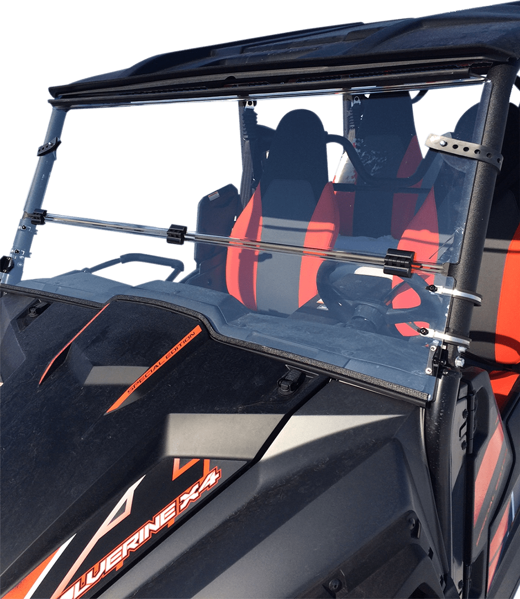 Moose Offroad Full Folding Windshield for Wolverine - Part Number LEMA100-0042 - Kelly Motorsports