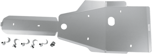 Moose Offroad Full Skid Plate 698 - Durable Heat-Treated Steel Protection for Your Vehicle - Kelly Motorsports