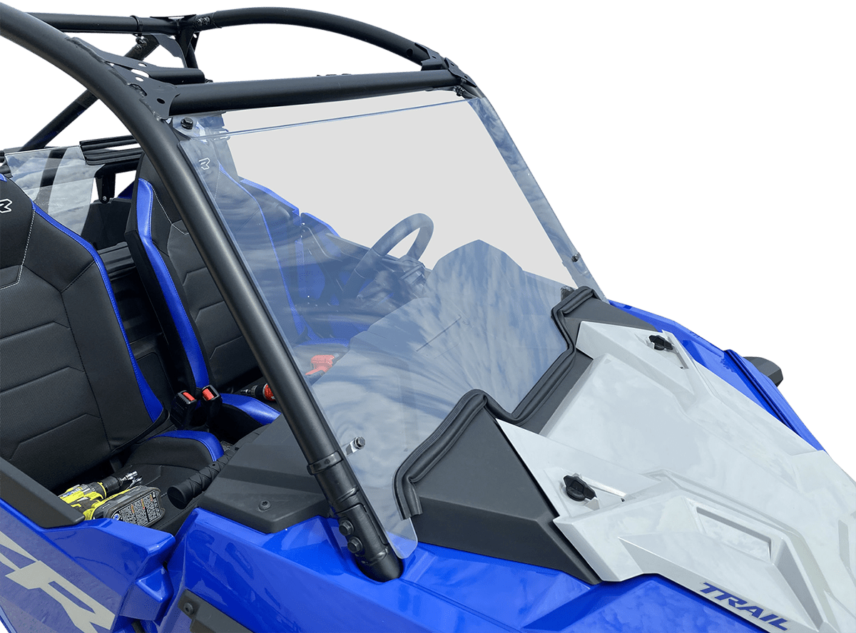 MOOSE OFFROAD Full Windshield for RZR Trail V000282-12200M - Kelly Motorsports