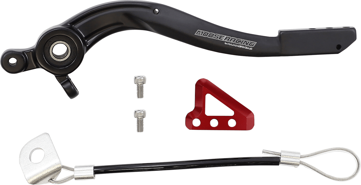 Moose Offroad Gas Gas Brake Pedal - Red - Part 82-0665-21-10 - Kelly Motorsports