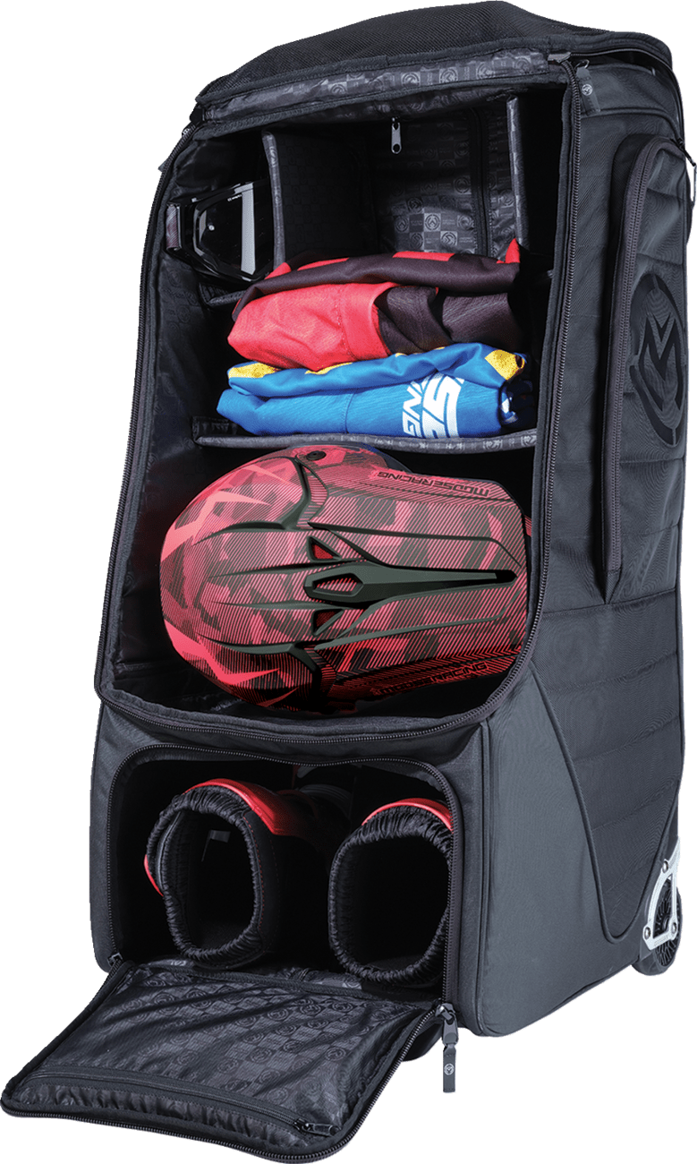 Moose Offroad Gear Roller Bag - Black 3512-0317 - Kelly Motorsports