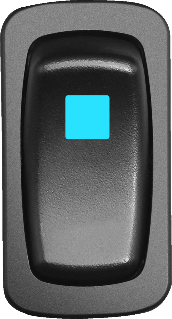 Moose Offroad GEN-CAR-B Blue On/Off Switch for Off-Road Vehicles - Kelly Motorsports