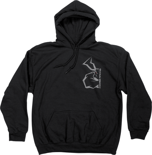 Moose Offroad Half Agroid Hoodie in Black, Medium - Part 3050-6353 - Kelly Motorsports