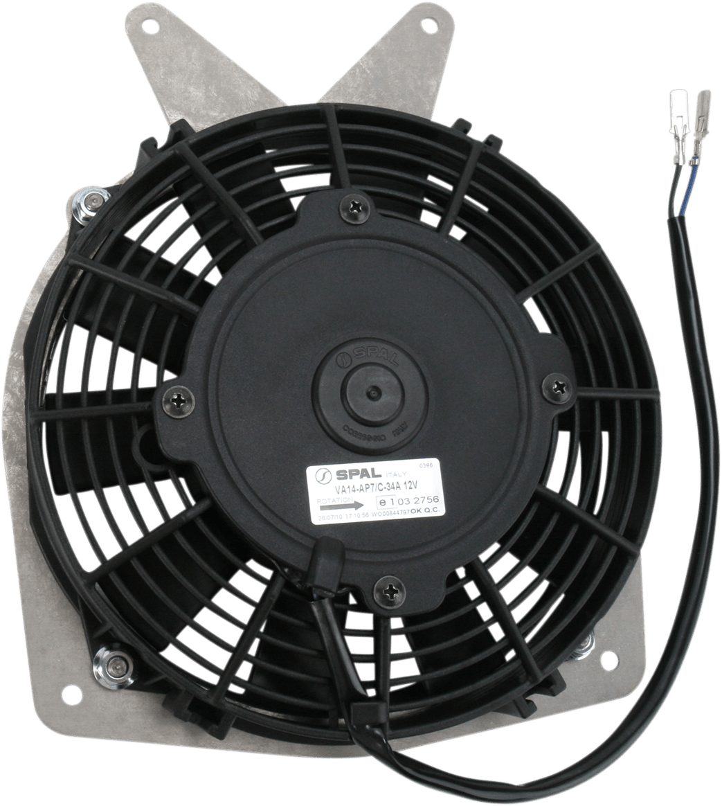 MOOSE OFFROAD Hi-Performance Cooling Fan for Kawasaki/Suzuki Z5008 – 440 CFM high airflow fan - Kelly Motorsports