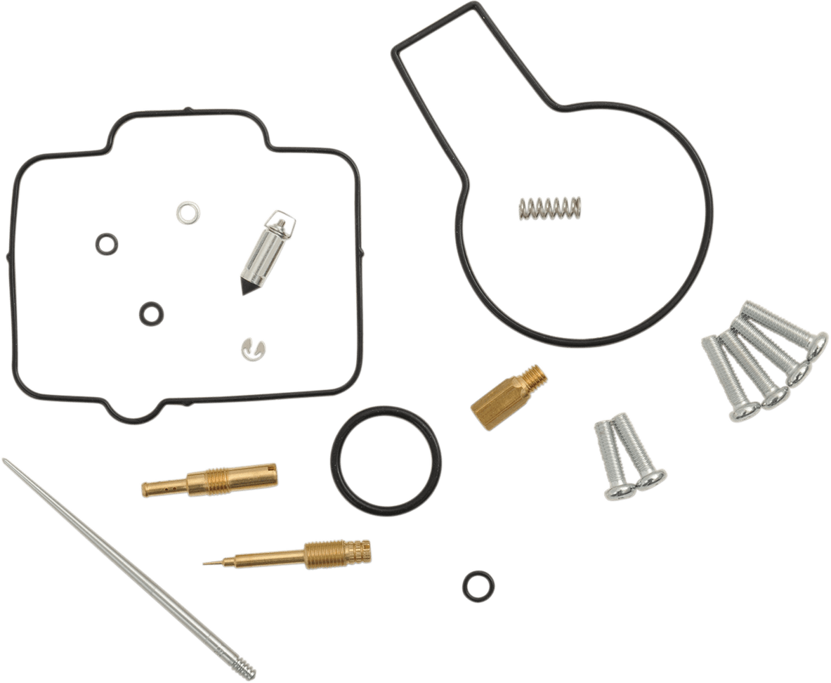 Moose Offroad Honda 26-1358 Carburetor Repair Kit - Includes O-Rings, Gaskets, Jets, and More - Kelly Motorsports