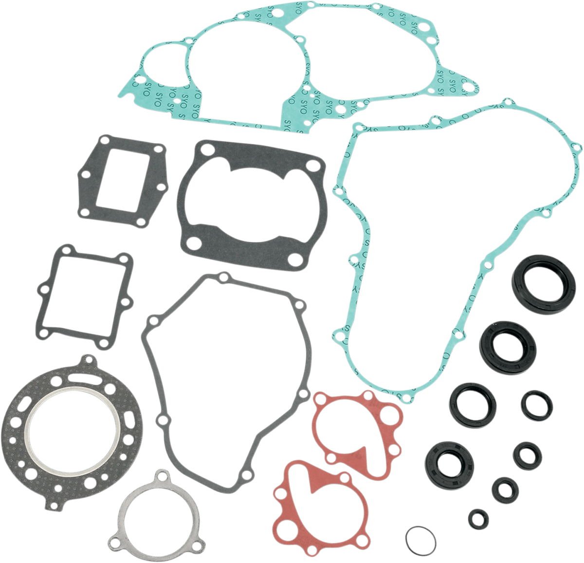 Moose Offroad Honda 811814MSE Motor Gasket Kit with Oil Seal for Engine and Transmission Rebuilds - Kelly Motorsports