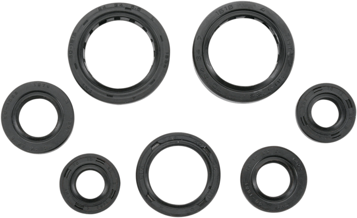 Moose Offroad Honda 822236MSE Motor Oil Seals - Reliable OEM Replacement Set - Kelly Motorsports
