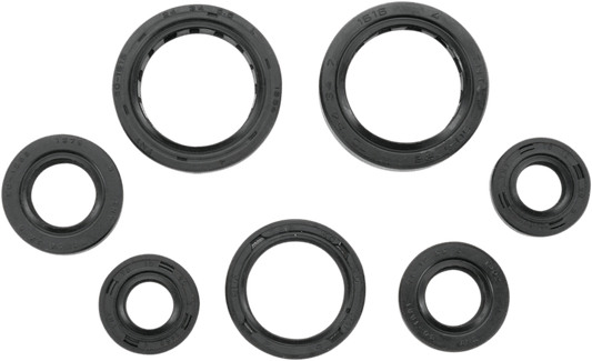 Moose Offroad Honda 822236MSE Motor Oil Seals - Reliable OEM Replacement Set - Kelly Motorsports
