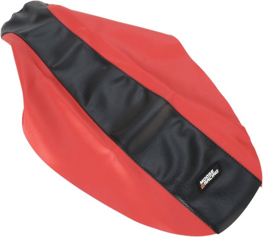 Moose Offroad Honda CRF15004-13 Seat Cover - Red and Black Marine-Grade Vinyl - Kelly Motorsports