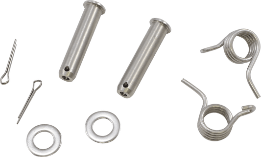 MOOSE OFFROAD Honda P17-1601 Foot Peg Pin and Spring Kit for ATV and Dirt Bikes - Kelly Motorsports