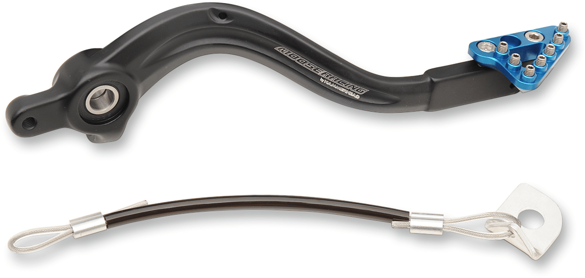 Moose Offroad Husqvarna Brake Pedal with Blue Finish – Part 82-0763-21-20 - Kelly Motorsports