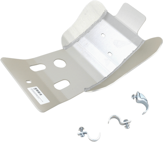 MOOSE OFFROAD Husqvarna & KTM 483 Aluminum Skid Plate - Silver - Kelly Motorsports
