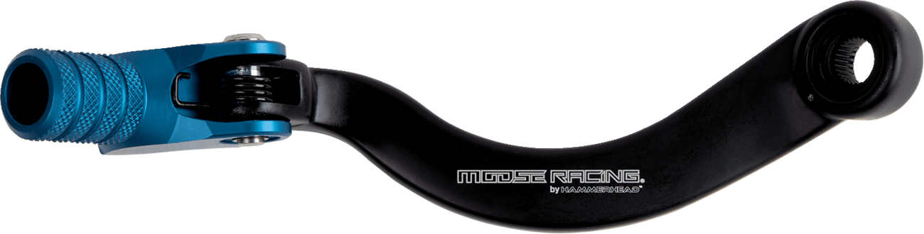 MOOSE Offroad Husqvarna Shift Lever with Blue Tip - 20 mm Offset (Part No. 81-0766-10-20) - Kelly Motorsports