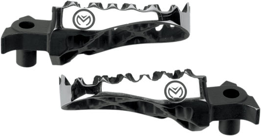 Moose Offroad Hybrid Foot Pegs for Gas Gas and Yamaha - Part Number STYZ-5B - Kelly Motorsports
