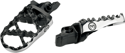 MOOSE Offroad Hybrid Foot Pegs for Honda STCR-5 – Durable Stainless Steel Motorcycle Footrests - Kelly Motorsports