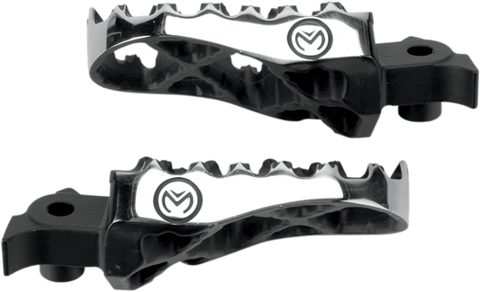 Moose Offroad Hybrid Foot Pegs with 1/2 Inch Offset for Honda/Kawasaki - Model STCRF-5BX - Kelly Motorsports