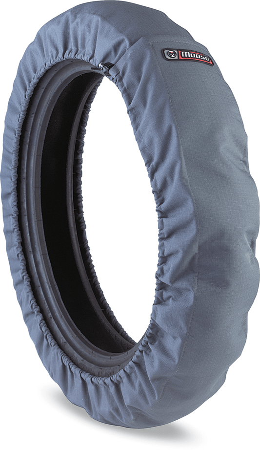 MOOSE OFFROAD Ice Tire Wrap EX000332 - Heavy-Duty Motorcycle Tire Cover with Elastic Cord and Nylon Outer Material - Kelly Motorsports