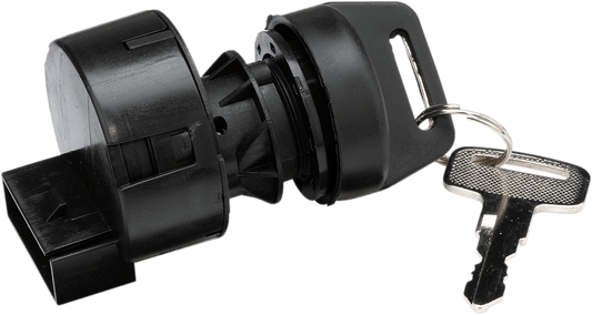 MOOSE OFFROAD Ignition Switch 100-1300-PU – OEM Replacement with Keys and Mounting Nut - Kelly Motorsports