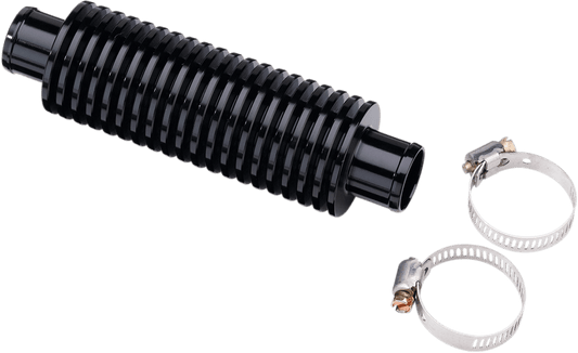MOOSE OFFROAD In-Line Cooler M70-110 - Black for Efficient Radiator Heat Dissipation - Kelly Motorsports