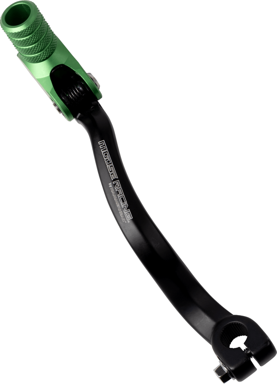 MOOSE OFFROAD Kawasaki 81-0342-10-30 Green Shift Lever with 20 mm Offset - Kelly Motorsports