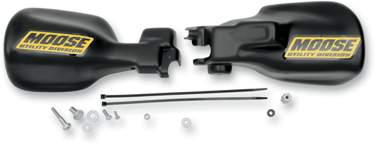 Moose Offroad Kawasaki Contoured Handguards CMU59473-20 – Black - Kelly Motorsports