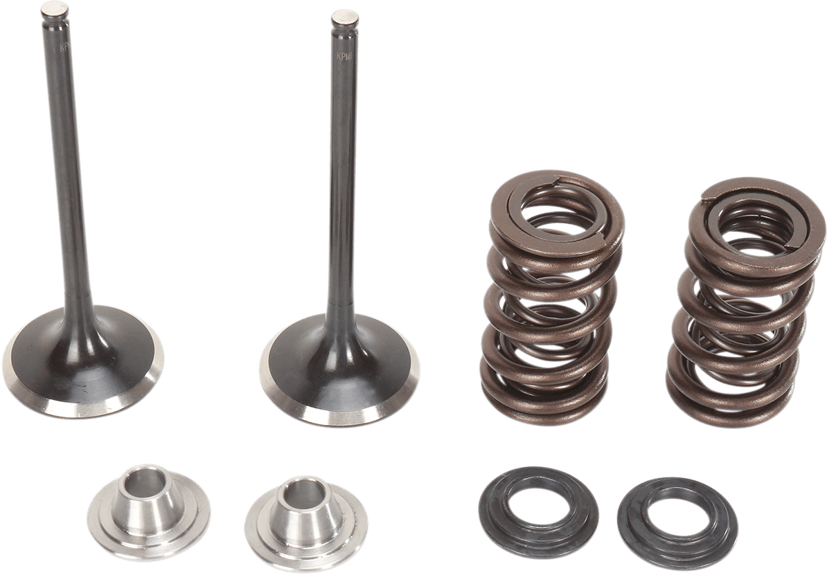 Moose Offroad Kawasaki KX250F Valve and Spring Kit M40-40350 - Stainless Steel Conversion - Kelly Motorsports