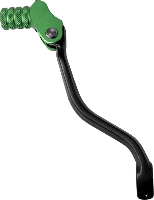 MOOSE OFFROAD Kawasaki Shifter Lever - Green with 20 mm Offset - Part 81-0341-10-30 - Kelly Motorsports