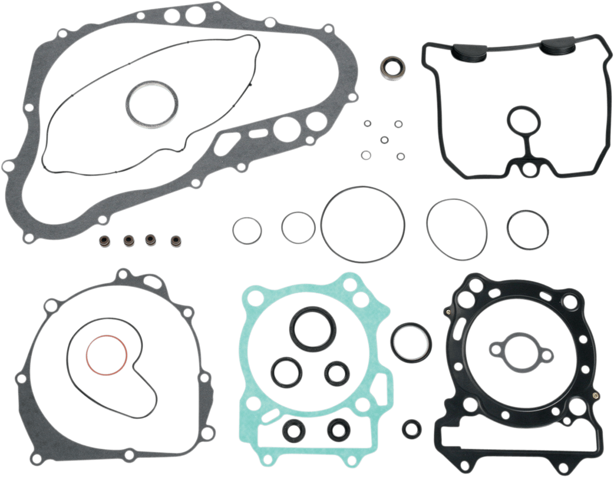 Moose Offroad Kawasaki/Suzuki 811585MSE Motor Gasket Kit with Oil Seal - Kelly Motorsports