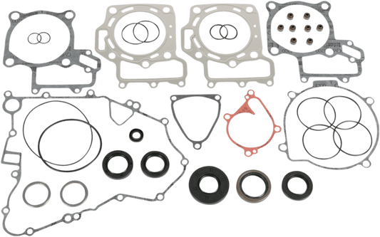 Moose Offroad Kawasaki/Suzuki 811880MSE Motor Gasket Kit with Oil Seal - Kelly Motorsports