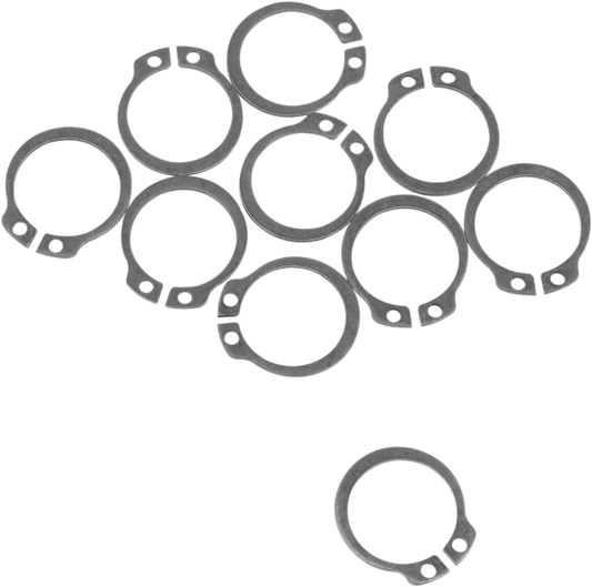 MOOSE OFFROAD Kawasaki/Suzuki Snap Ring Kit (Part Number 25-6007) - 10 Pack - Kelly Motorsports