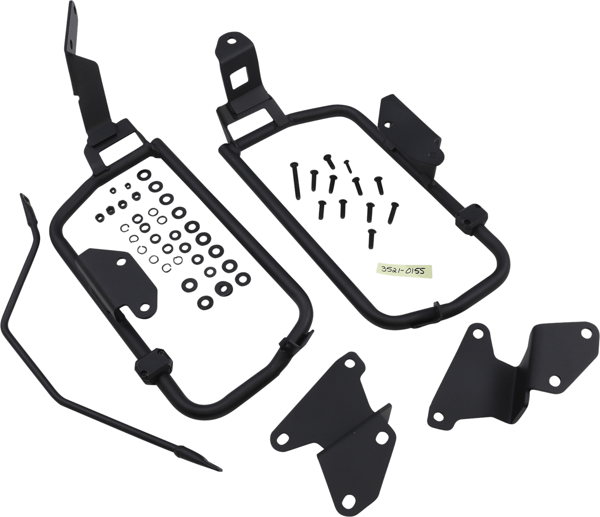 Moose Offroad Kenai Side Case Mount for Honda 1000 – Part H0CR104P - Kelly Motorsports