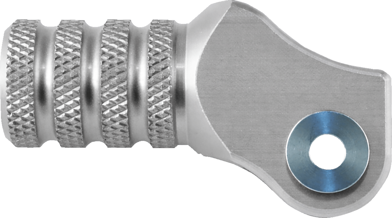 MOOSE Offroad Knurled Shift Lever Tip – 10 mm Silver (Part 81-0000-06-70) - Kelly Motorsports