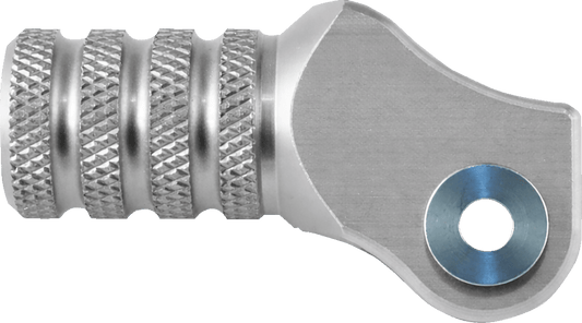 MOOSE Offroad Knurled Shift Lever Tip – 10 mm Silver (Part 81-0000-06-70) - Kelly Motorsports