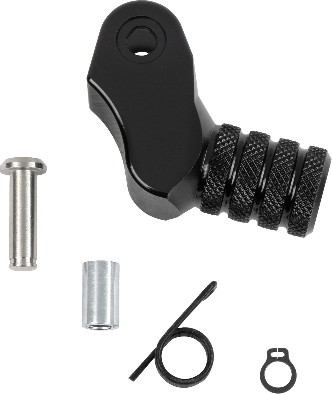 MOOSE OFFROAD Knurled Shift Lever Tip - 20 mm - Black | Part 81-0000-10-60 - Kelly Motorsports